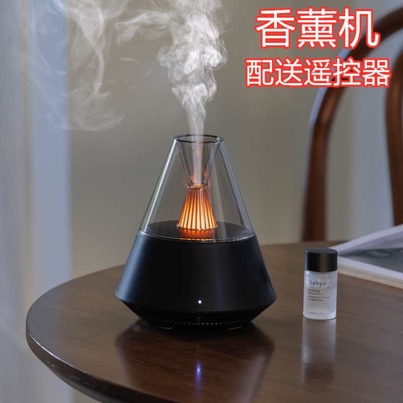 クロスボーダー J33 アロマセラピーマシン家庭用サイレント超音波霧化加湿器 USB ミニリモコン雰囲気ライトアロマセラピー|undefined