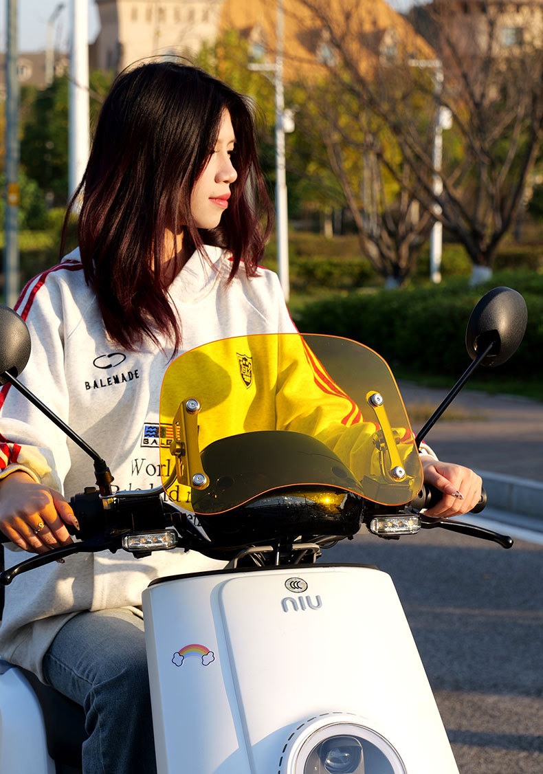 Suitable for Young Animals Cc110 Special Motorcycle Scooter Front Windshield Modified Windshield New Rainproof Board