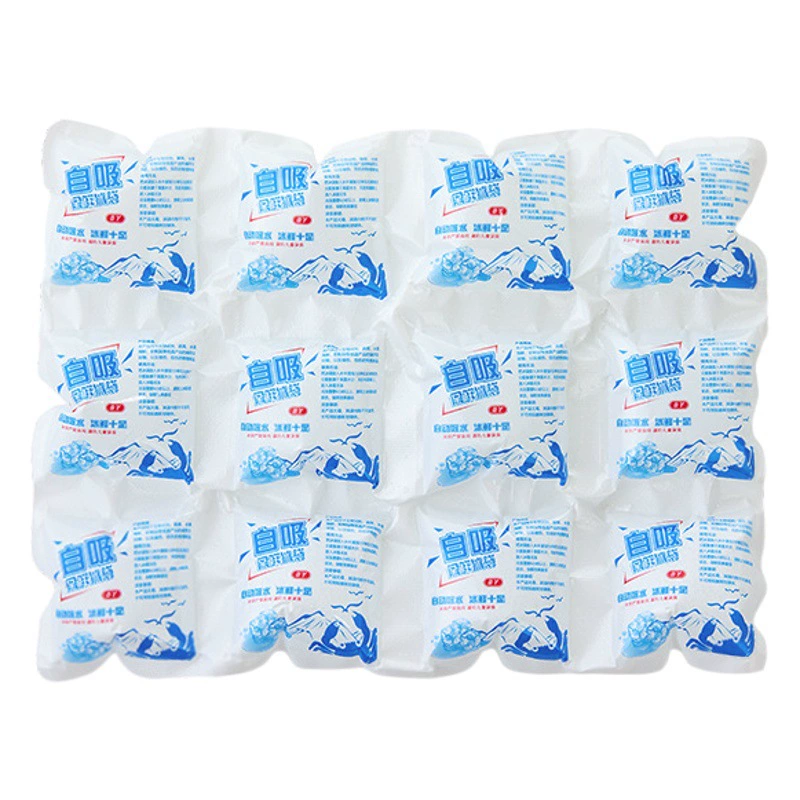 Оптовая Продажа с фабрики самовсасывающий мешок для впрыска воды для льда многократного использования бытовой Экспресс-Замороженные одноразовые охлаждающие продукты для свежего хранения