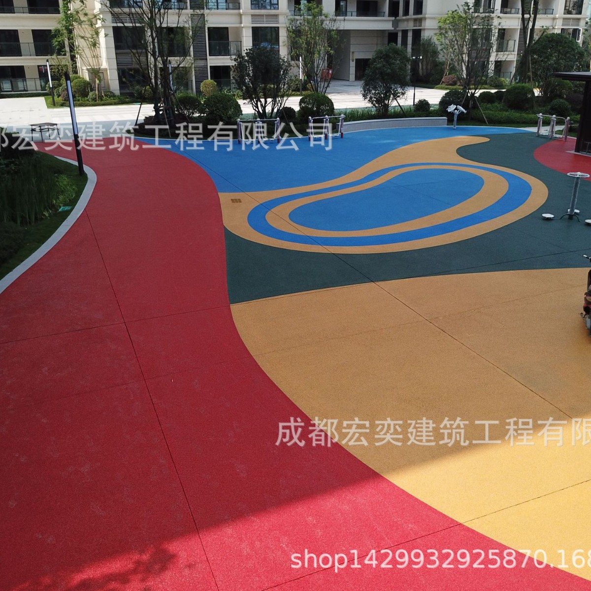 成都水洗石头施工透水施工露骨透水混凝土施工单位