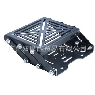 Suitable for PCX160 motorcycle sliding mobile tailstock trunk telescopic folding bracket black movable tailstock rack