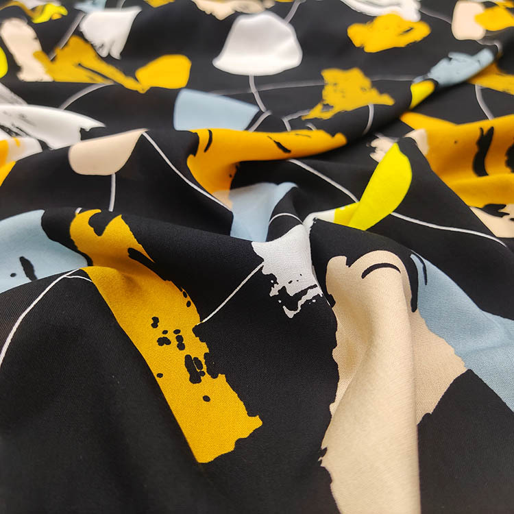 2024 nuevo material 100% viscoso de impresión hawaiana tela de rayon