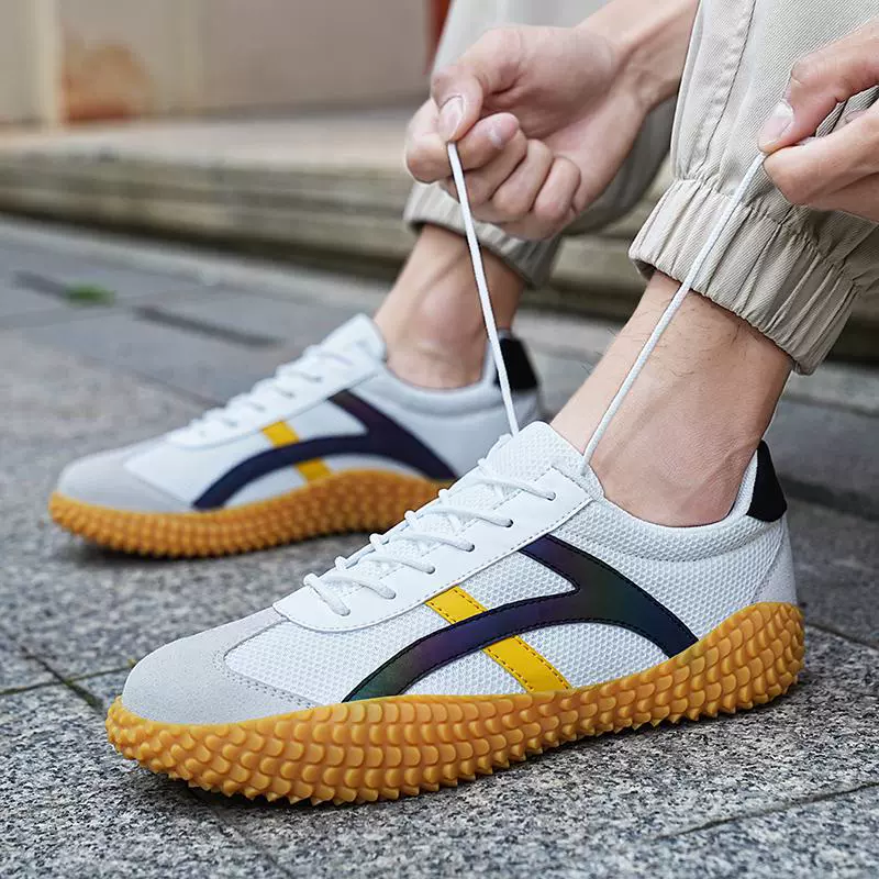 Классическая немецкая обувь мужская обувь ретро повседневная обувь белая маленькая белая обувь низкая банда мужская спортивная обувь арган