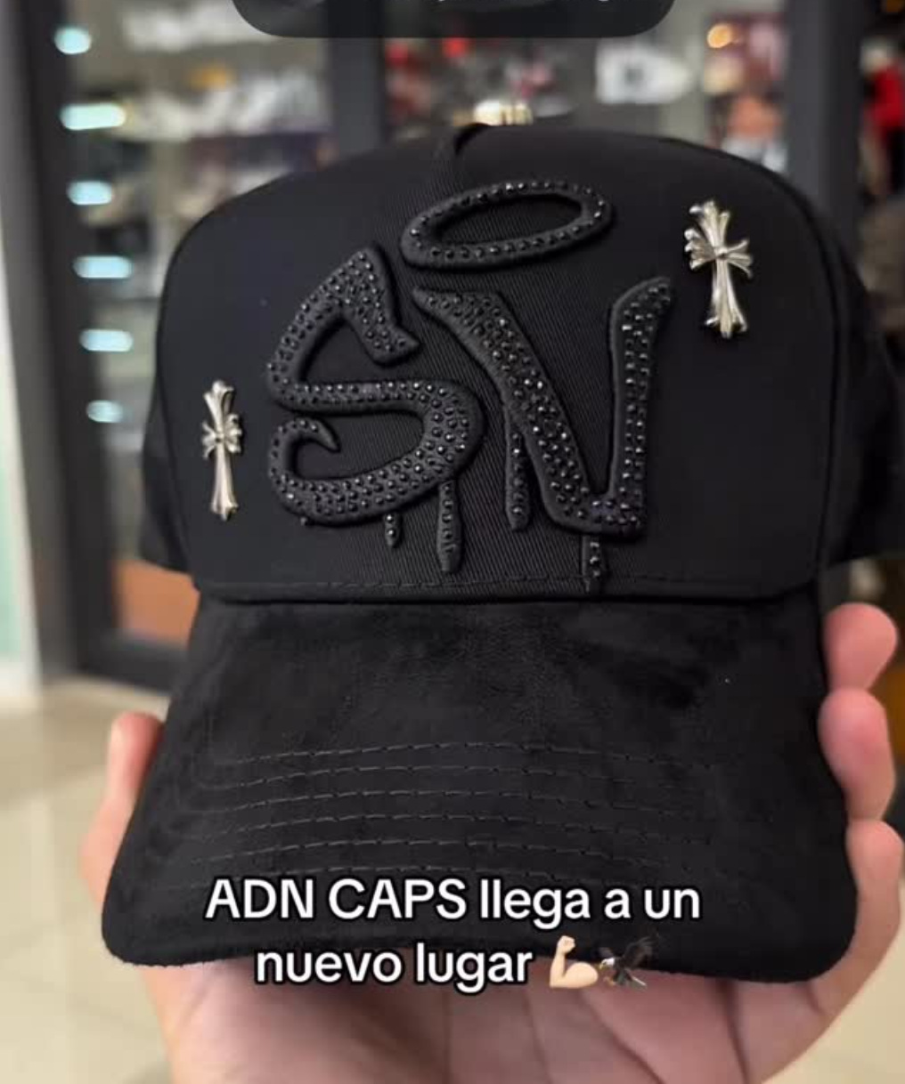 Nuevo Meike Duo Dandy bordado ajustable gorra de boca de pato borde curvo gorra de béisbol con diamantes barba tío