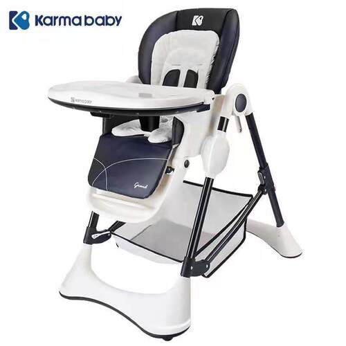 【Direct Brand Shipping】karmababy Karmababy Children's Multifunctional Folding High Chair and Dining Table