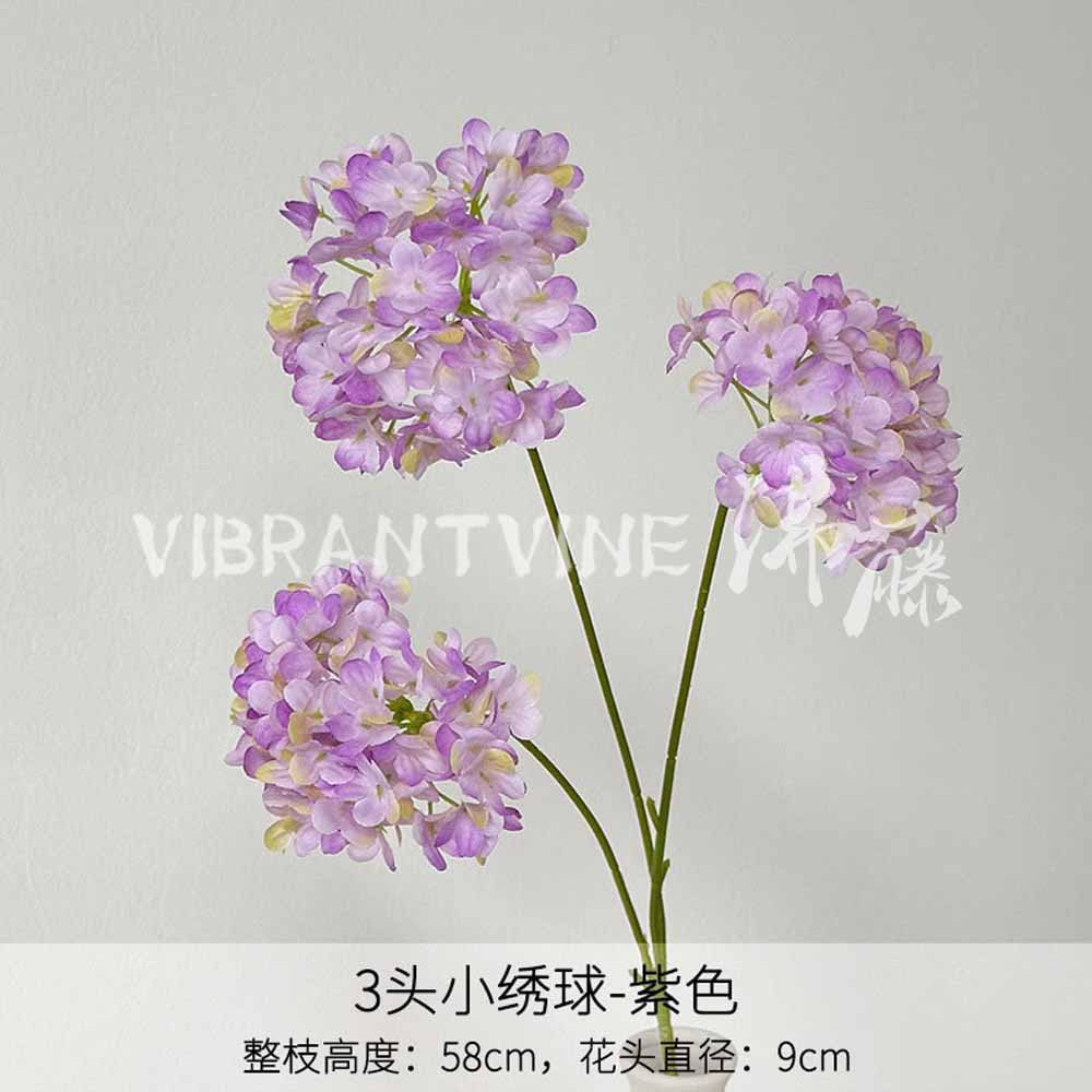 Púrpura de la boda flor artificial salón de bodas Camino de plomo techo arreglo floral Hotel Bienvenido arco piso decorativo flor artificial