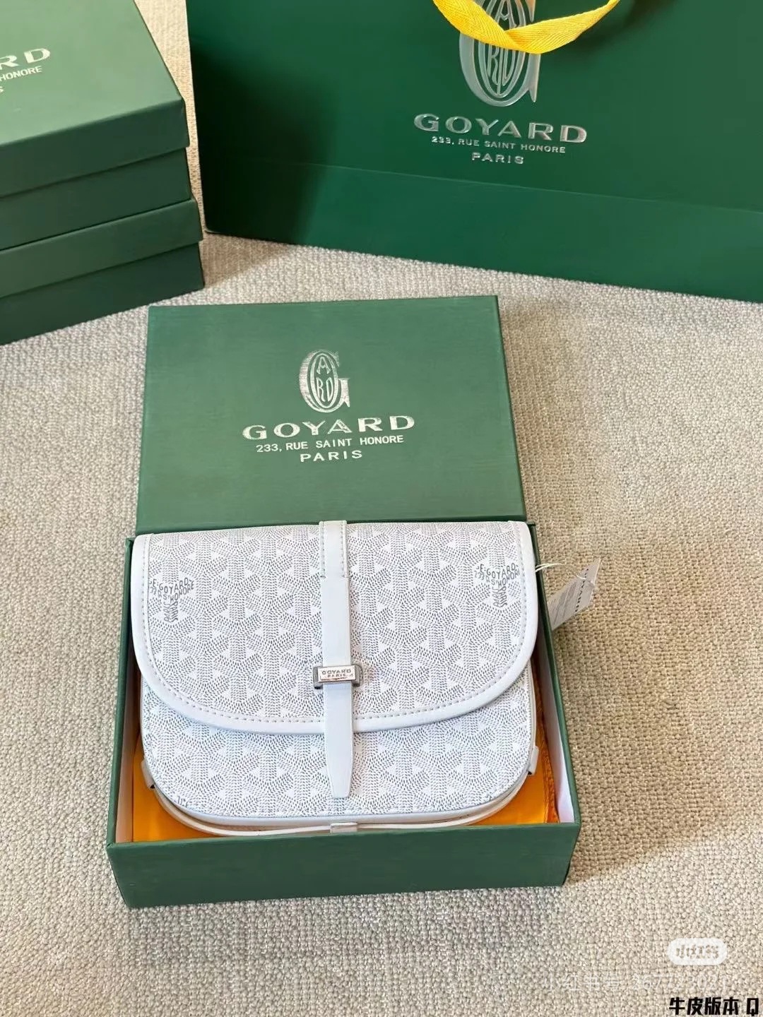 Goya goyard cartero unidireccional bolsa de silla bolsa de dientes de perro bolsa de moda bolsa pequeña bolsa de hombro