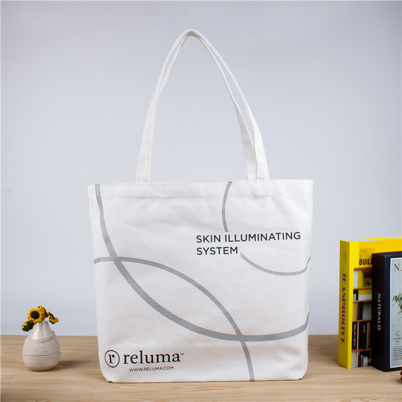 厂家批发白色帆布手提袋手绘涂鸦空白棉布袋学生单肩包棉布袋