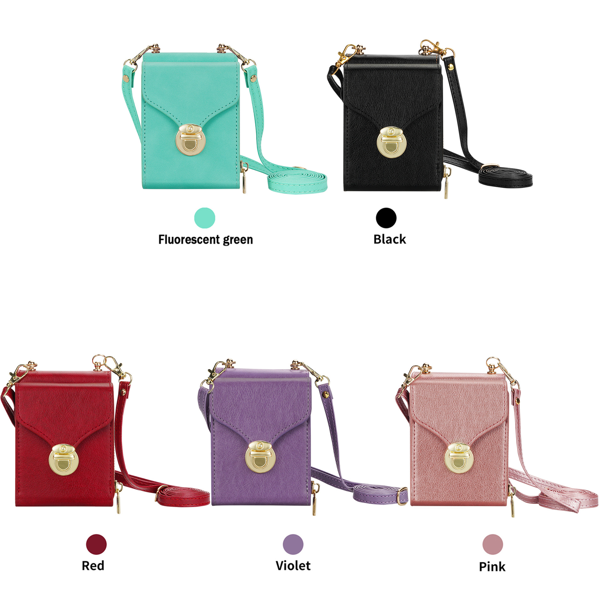 Suitable for Samsung ZFLIP4 hardware ZFLIP3 card insertion organ zipper business leather case_voghion.com