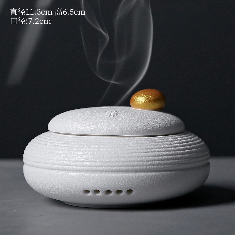 건조 풍경 향 버너 (흰색)