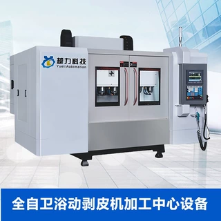 越力8主轴剥皮雕刻机加工设备 全自动卫浴剥皮机