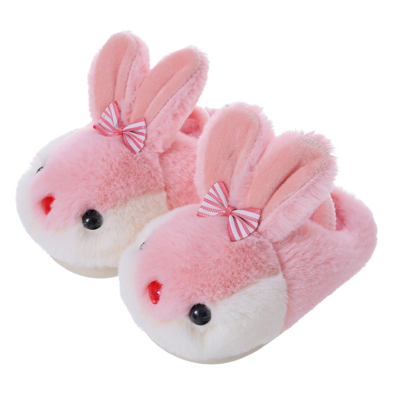 Children's cotton slippers winter girls boys baby warm non-slip baby cute baby indoor cotton shoes