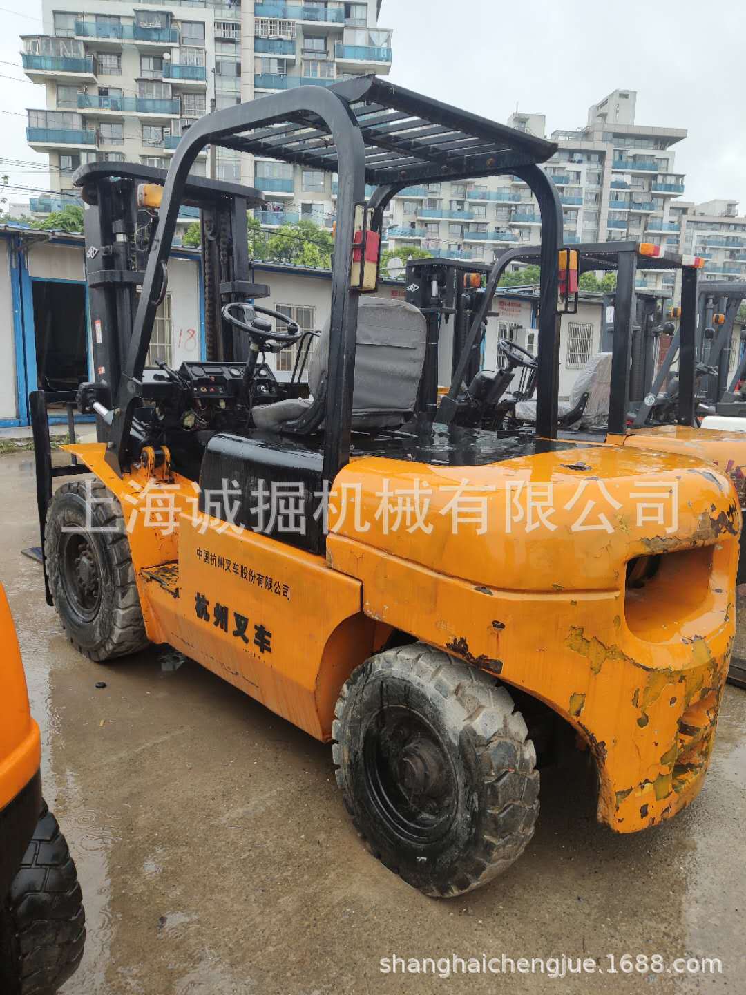 二手杭叉5吨柴油叉车 叉车 干活