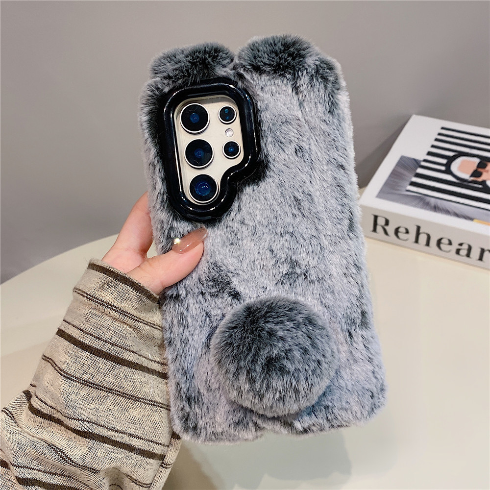 Flauschige Hasen Handyhülle Für Samsung Galaxy S Und A Serie_voghion.com