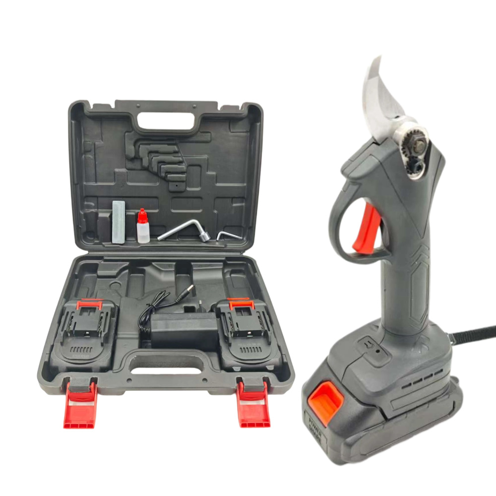 Directo de fábrica sin escobillas de litio recargable tijeras de jardín tijeras de poda tijeras de árboles frutales rama poda tijeras