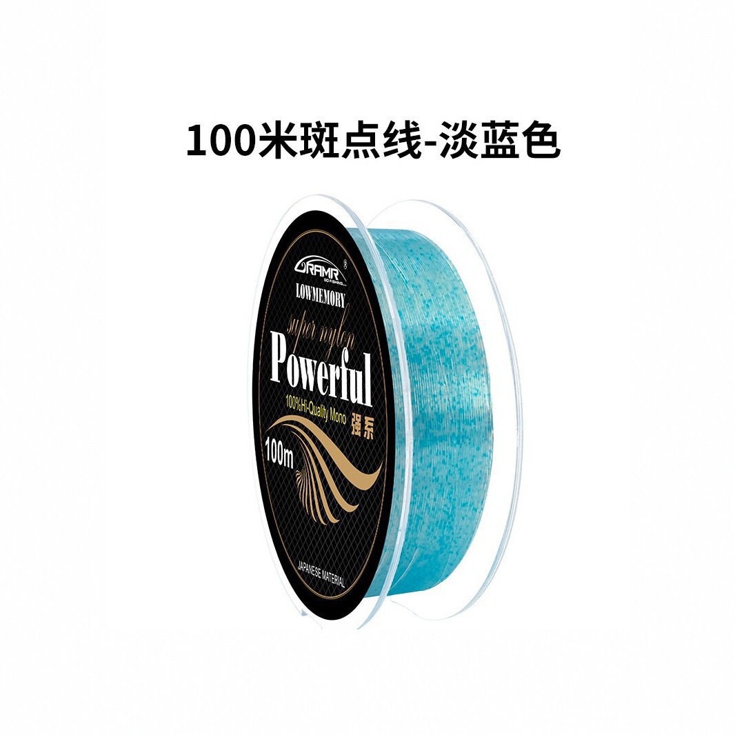 隐形强拉力斑点线鱼线高强度尼龙鱼线耐磨顺滑垂钓用品钓鱼线主线 运动户外厂家批发实拍图