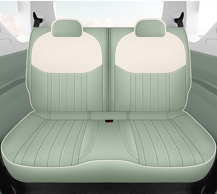 Rui Lanlan Balloon Special Cartoon Wear-Resistant Car Seat Cover for All Seasons, Full-Coverage Cushion in Cotton and Linen Fabric