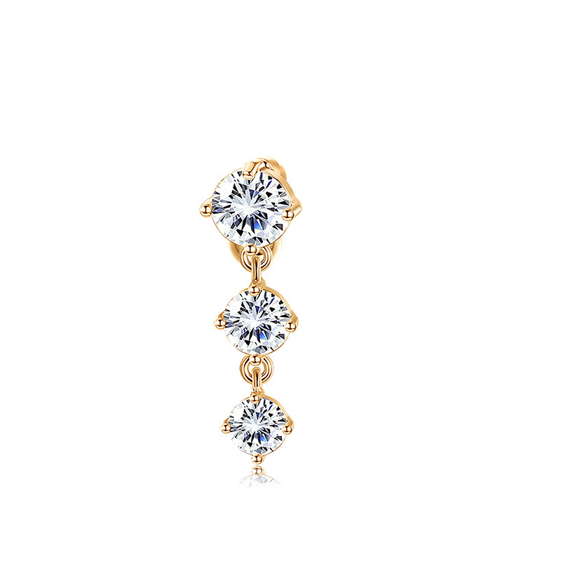 クロスボーダーファッション蝶へそネイル卸売ヨーロッパとアメリカの新しいクリエイティブマイクロ象嵌ジルコンニッチへそリングピアスジュエリー