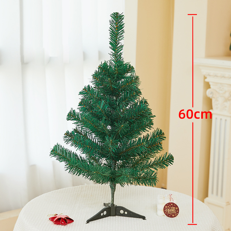 Árbol de Navidad transfronterizo mini hogar pequeño 1.5/1.8 m encriptado árbol de simulación de pvc grandes suministros de decoración de Navidad