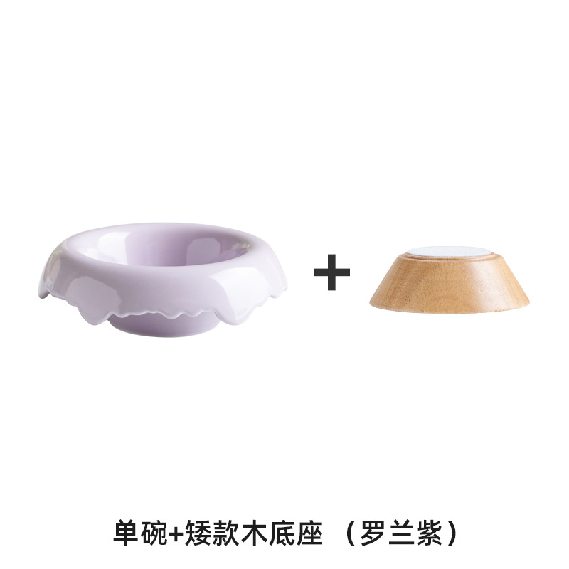 De alto aspecto de cerámica lindo aperitivo yogur de frutas desayuno postre tazón helado ensalada tazón pasillo joyería almacenamiento tazón