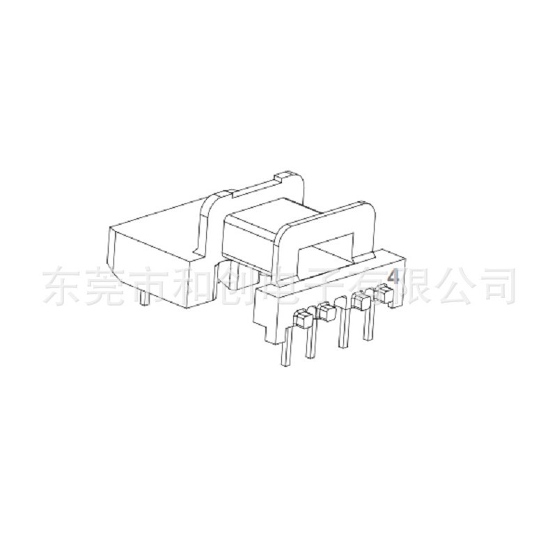 Ee42トランススケルトンee42电木スケルトンee4220縦型スケルトンbobbin 6-6|undefined