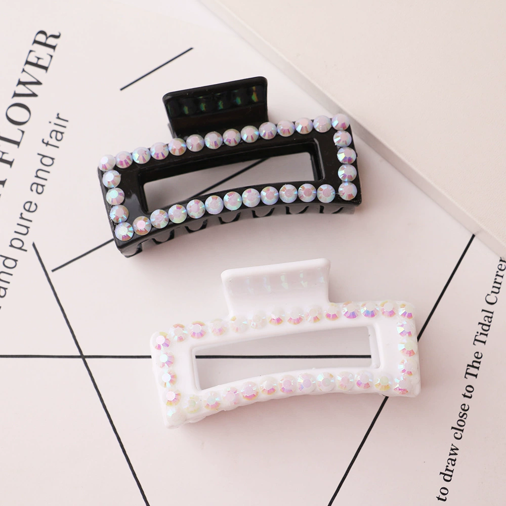 Crab pin, hairgrip, elegant shark, hair accessory, South Korea, diamond encrusted, internet celebrity, new collection