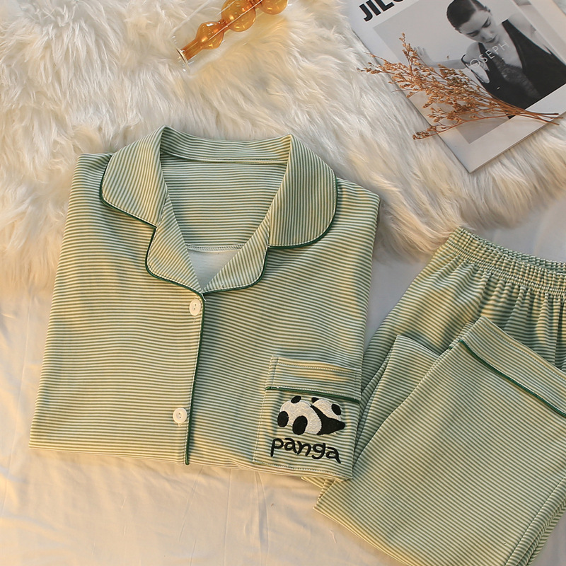 Conjunto de Pijamas para Mujer de Poliéster, Cómodo, para Casa