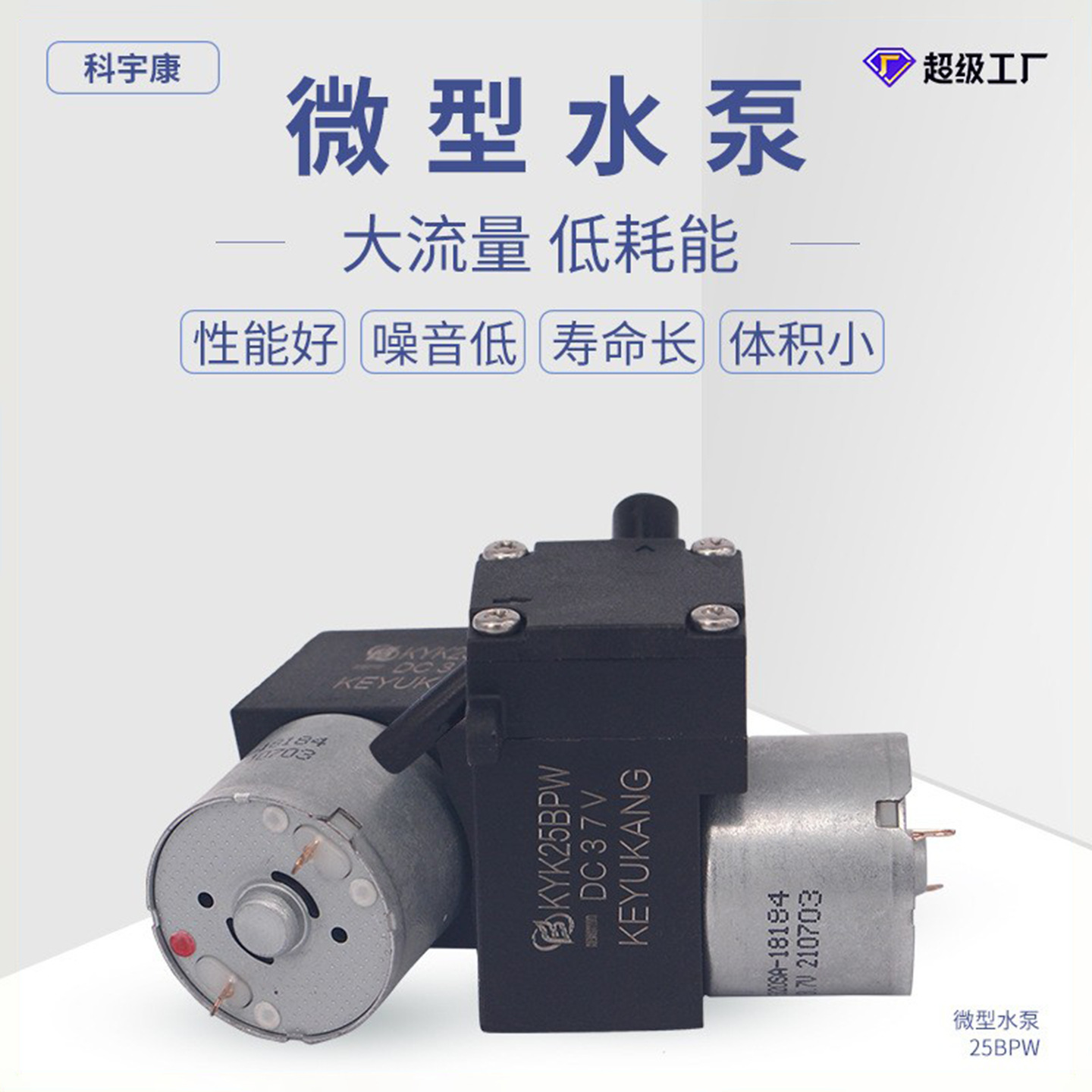 KYK25BPW大型水泵 循环自吸水泵厂家供应自吸水其他隔膜泵泡沫泵