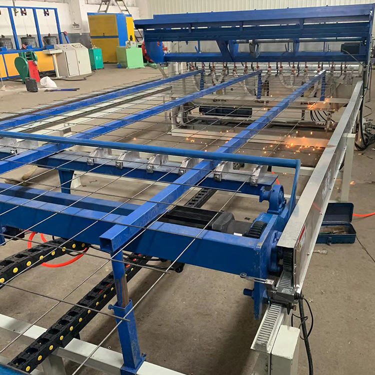 聚仁数控钢筋焊网机自动钢筋焊网机网片支护焊接机机器设备