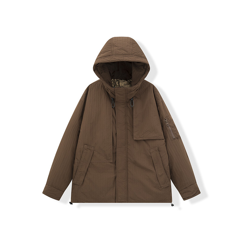 Chaqueta de plumón al aire libre herramientas de montaña chaqueta de plumón deportivo blanco chaqueta con chaqueta con capuz para pareja