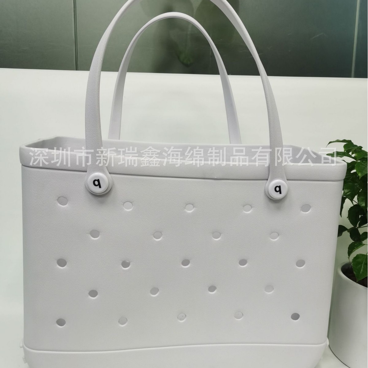 Bolso de playa de EVA transfronterizo bolso de agujero bolso de hombro bolso de gimnasio de natación impermeable bolso de almacenamiento de EVA