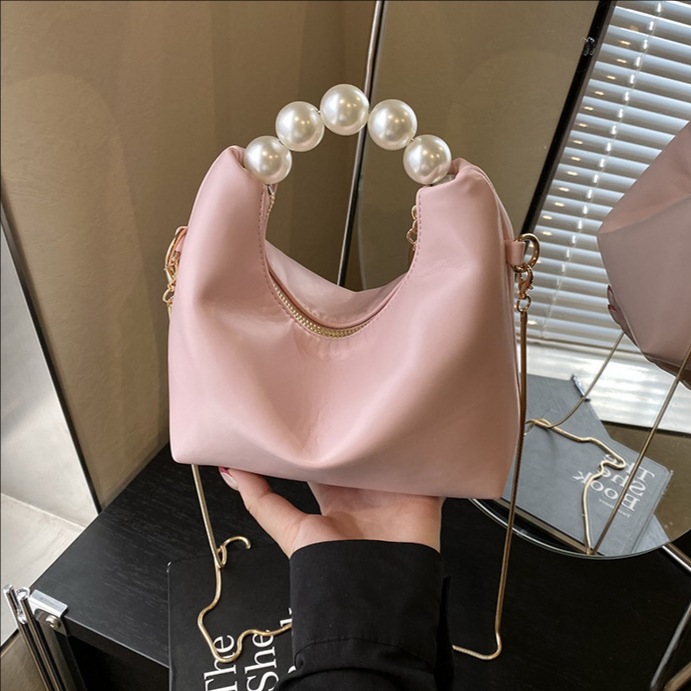 Exquisites Damen Handtaschen Modell Mit Perlen Und Schultergurt_voghion.com