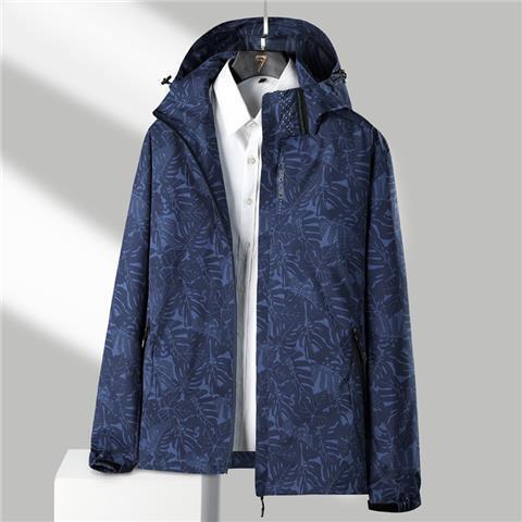 Jacket men's spring and autumn thin four-season jacket women's single-layer waterproof windbreaker outdoor fishing travel mountaineering clothing trendy