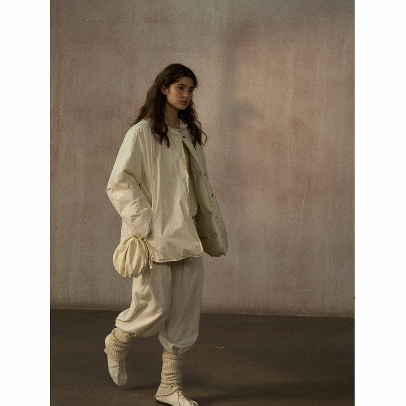 【识几】New Winter Style Double-Sided White Duck down Jacket for Women, Elegant and Warm for Commuting, Model M9493 【识几】New Winter Style Double-Sided White Duck down Jacket for Women, Elegant and Warm for Commuting, Model M9493
