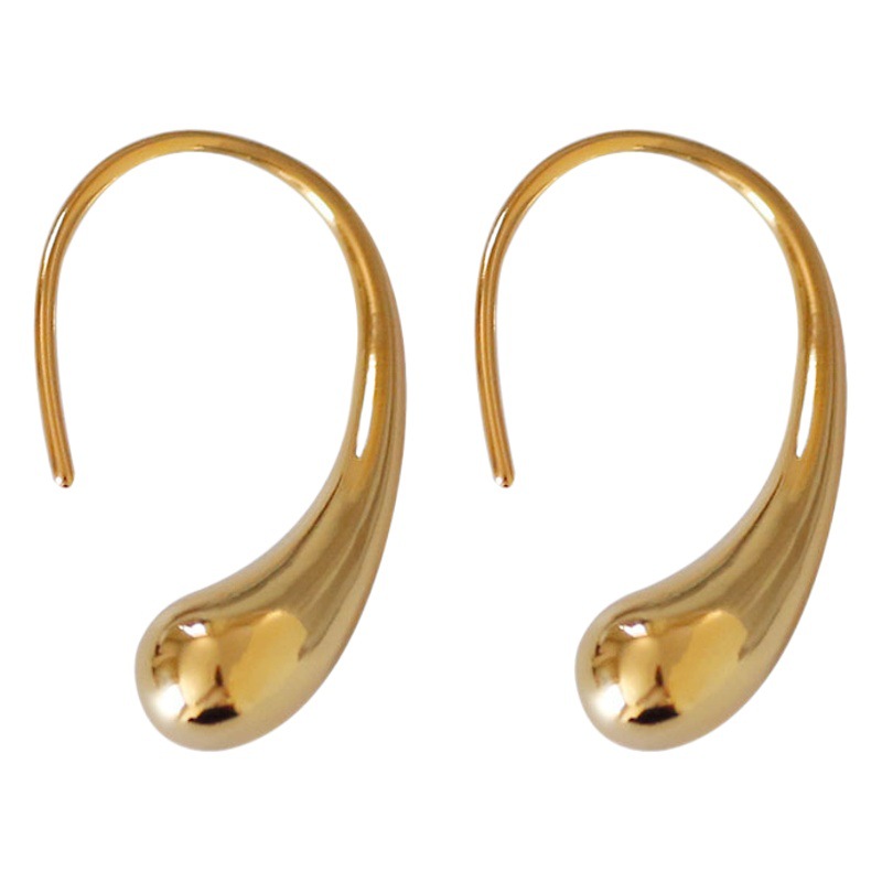 Accesorios transfronterizos eBay pendientes europeos y americanos moda creativa gota de agua gancho para la oreja