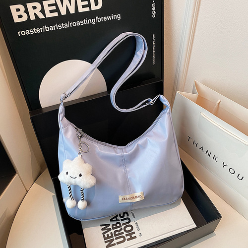 Leisure Soft Face Large Capacity Bag for Women 2025 Spring Versatile Crossbody Bag Commute Versatile Shoulder Tote Bag