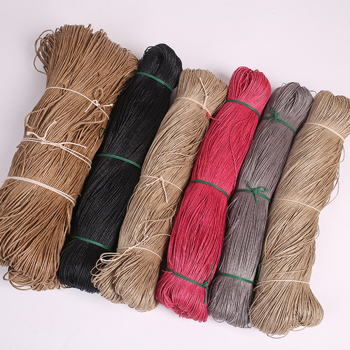 Huanrui Wholesale Wax Coated Hemp Rope, Handbag Packaging Rope, Hanger Ribbon, Photo Wall Decor Rope Manufacturer