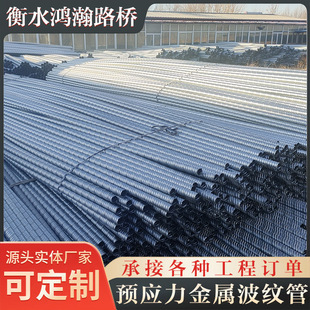 Pre-Stressed Metal Corrugated Pipes for Bridges, Galvanized Metal Corrugated Pipes for Bridges, Metal Corrugated Pipe Anchors for Steel Wire Ropes