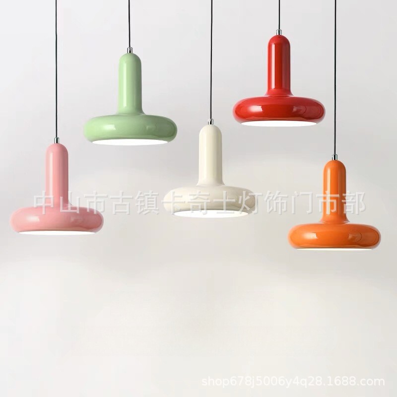 Danish Designer Bedside Pendant Light Nordic Modern Minimalist Creative Single-Head Dining Room Study Bedroom Hemisphere Lamp Danish Designer Bedside Pendant Light Nordic Modern Minimalist Creative Single-Head Dining Room Study Bedroom Hemisphere Lamp