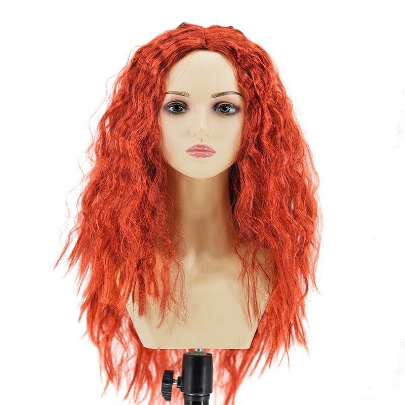 Descendants 4 Cosplay Starlight Successor Medium-Long Curly Hair Natural Full Wig Synthetic Fiber Wig