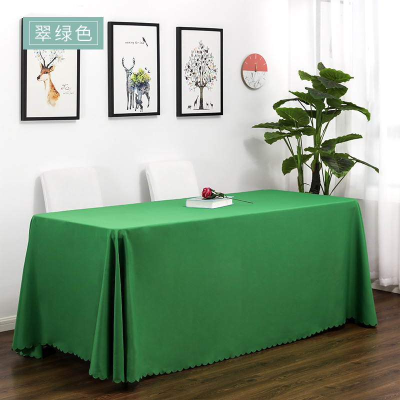 Mantel de mesa rectangular rojo para eventos y bodas, diseño elegante, ideal para hoteles y publicidad al por mayor