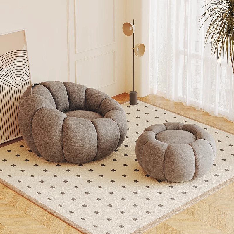 Sofá perezoso reclinado para dormir dormitorio individual beanbag sillón balcón tatami almohadilla silla de ocio