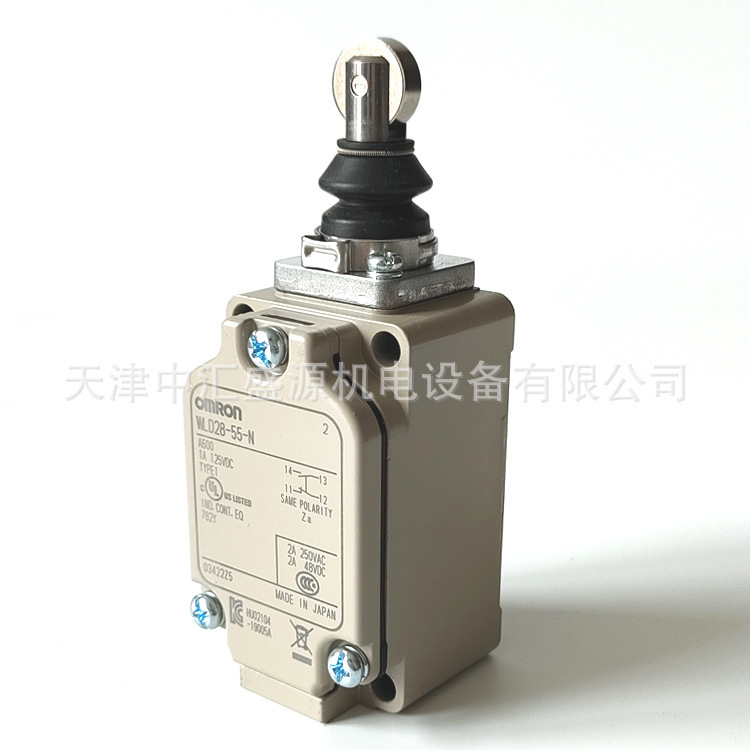 Omron WLD28-55-N limit switch sealed top ball plunger Omron travel switch