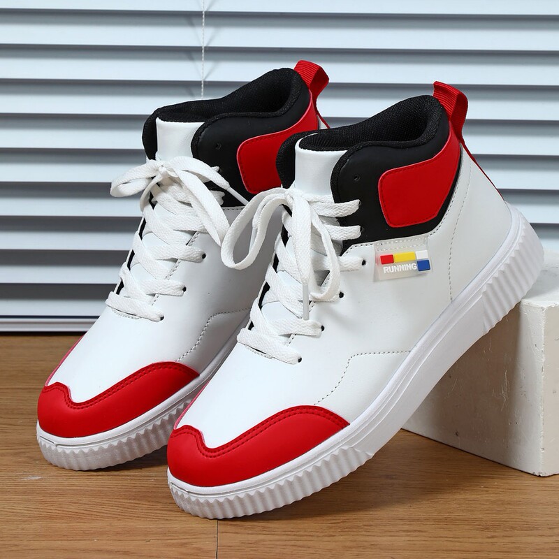 Fashionable All-match Mid-top Skateboard Shoes for Lovers Casual Sports Outdoor Trendy Shoes Platform Comfortable Street Walking Shoes for Women Fashionable All-match Mid-top Skateboard Shoes for Lovers Casual Sports Outdoor Trendy Shoes Platform Comfortable Street Walking Shoes for Women