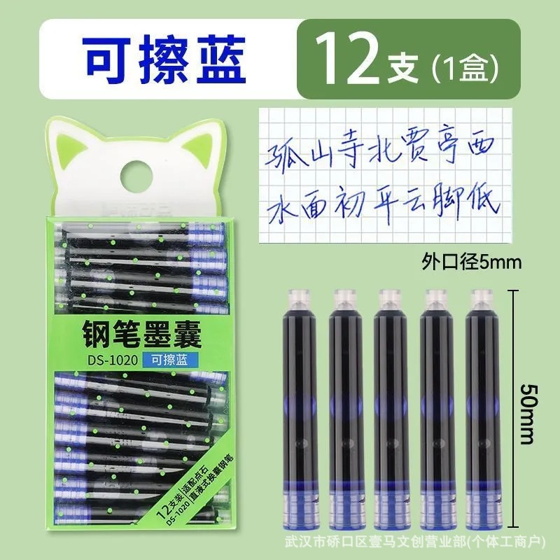 DS1020 [erasable blue] 12 ink bags