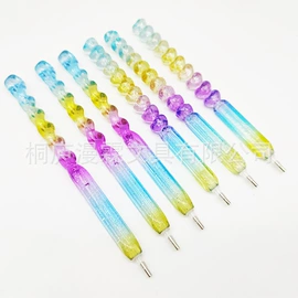 钻石画、皮画;圆珠笔中油笔;中性笔