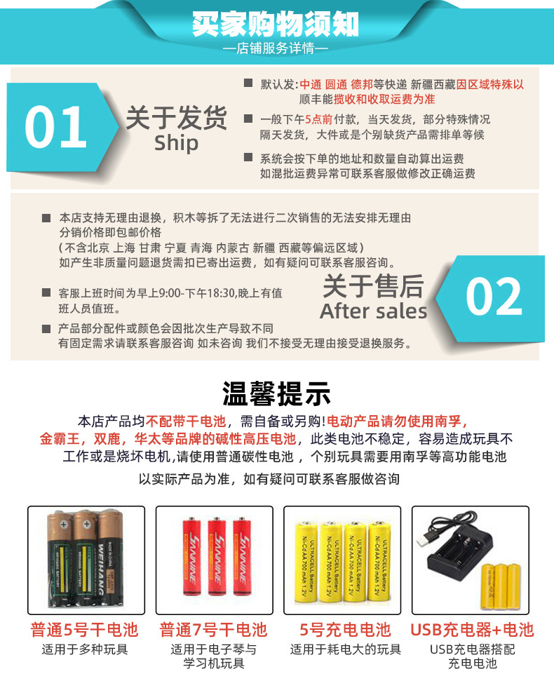 购物须知