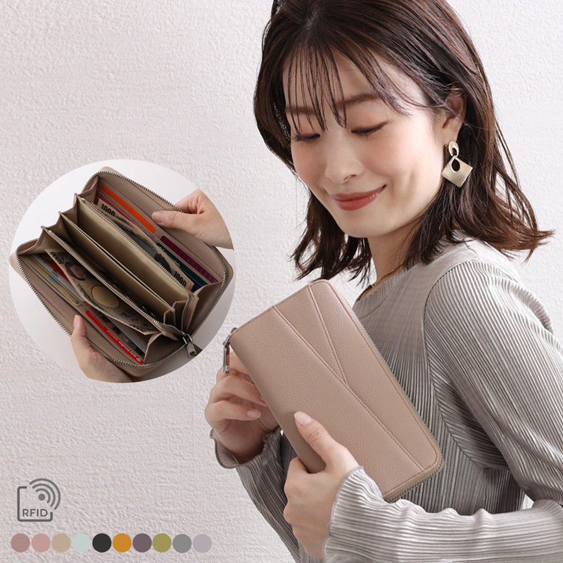 Creative Fashion cross card position imitation leather clutch large capacity coin long wallet Letian women's zipper bag