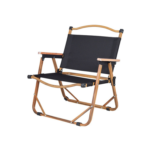 Outdoor folding chair ultra-light portable aluminum alloy seat equipment camping picnic chair leisure Kermit chair set