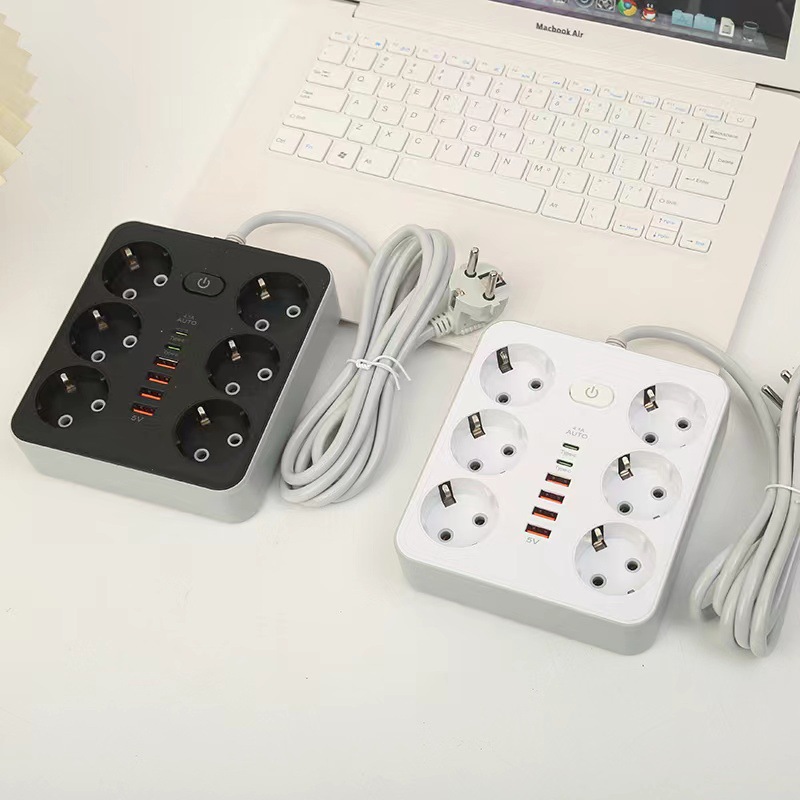 Q605#USB欧孔系列 俄罗斯 土耳其 伊朗2米智能插座 家用系列